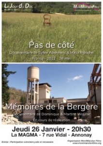 Deux documentaires de MontMiandon films