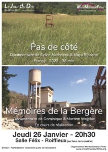 Deux documentaires de MontMiandon films